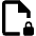 File Lock Icon from Outlined Line - Material Pro Set