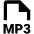 File Mp3 Icon from Outlined Line - Material Pro Set