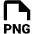 File Png Icon from Outlined Line - Material Pro Set