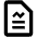 File Report Icon from Outlined Line - Material Pro Set