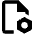 File Setting Bolt Icon from Outlined Line - Material Pro Set