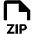 File Zip Icon from Outlined Line - Material Pro Set
