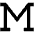 Font Slab Serif Icon from Outlined Line - Material Pro Set