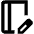Notebook Icon from Outlined Line - Material Pro Set