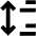 Paragraph Spacing Icon from Outlined Line - Material Pro Set
