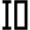Row Height Icon from Outlined Line - Material Pro Set