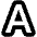 Text Outline Icon from Outlined Line - Material Pro Set