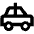 Taxi Icon from Outlined Line - Material Pro Set