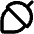 Allergens Nuts Icon from Outlined Line - Material Pro Set