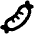Sausage Icon from Outlined Line - Material Pro Set