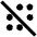 Apps Off Icon from Outlined Line - Material Pro Set