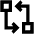 Compare Git Icon from Outlined Line - Material Pro Set