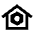 Home Setting Bolt Icon from Outlined Line - Material Pro Set
