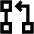 Pull Request Icon from Outlined Line - Material Pro Set