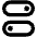 Sliders Horizontal Icon from Outlined Line - Material Pro Set