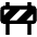 Under Construction Icon from Outlined Line - Material Pro Set