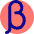 Beta Symbol Icon from Core Pop Set