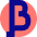 Beta Symbol Icon from Sharp Pop Set