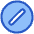 Division Slash Circle Icon from Plump Duo Set