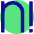 Factorial Icon from Sharp Pop Set