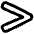 Greater Than Sign Icon from Plump Remix Set