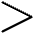 Greater Than Symbol Icon from Ultimate Regular Set