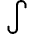 Integral Math Symbol Icon from Ultimate Regular Set