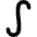 Integral Math Symbol Icon from Flex Solid Set