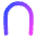 Intersection Math Symbol Icon from Flex Gradient Set