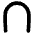 Intersection Math Symbol Icon from Flex Solid Set