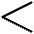 Less Than Symbol Icon from Ultimate Regular Set