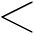 Less Than Symbol Icon from Ultimate Light Set