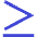 More Than Equal Symbol Icon from Sharp Duo Set