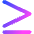 More Than Equal Symbol Icon from Core Gradient Set