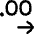 Number Decimal Increase Icon from Flex Line Set