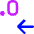 Number Decimal Reduce Icon from Core Neon Set