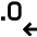 Number Decimal Reduce Icon from Sharp Line Set