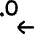 Number Decimal Reduce Icon from Flex Line Set