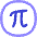 Pi Symbol Circle icon - Free transparent PNG, SVG. No sign up needed.