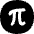 Pi Symbol Circle icon - Free transparent PNG, SVG. No sign up needed.