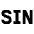 Sine Icon from Sharp Solid Set