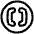 Square Brackets Circle Icon from Plump Line Set