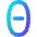 Theta Math Symbol Icon from Flex Gradient Set
