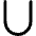 Union Math Symbol Icon from Ultimate Bold Set