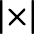 Value Absolute Math Symbol Icon from Flex Line Set
