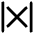 Value Absolute Math Symbol Icon from Ultimate Bold Set