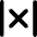 Value Absolute Math Symbol Icon from Flex Solid Set