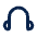 Headphone 2 Line Icon from Mingcute Line Set | Free Download as SVG Vector and Transparent PNG | Streamline icons