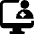Doctor Desktop Facetime Icon from Ultimate Bold Set