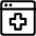 Healthcare Website Cross 1 icon - Free transparent PNG, SVG. No sign up needed.